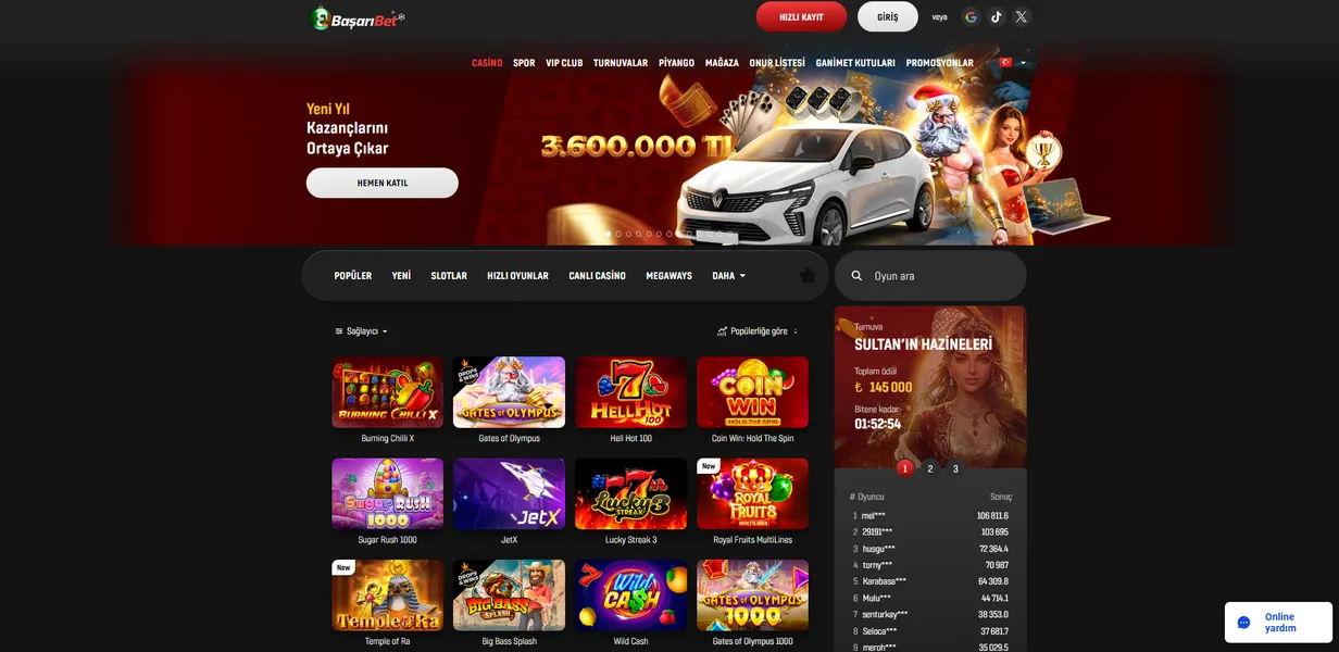 BaşarıBet Casino Giriş Adresi ve Güvenli Erişim